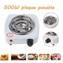 Electric Stove Hot Plate Iron Burner Home Kitchen Cooker Coffee Heater 220V 500W EU Plug Household Cooking Appliances 2024 - buy cheap