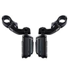 Motorcycle 32mm 360 degree Adjustable Highway Foot pegs Footrests For Harley Touring Yamaha Honda Suzuki 2024 - buy cheap