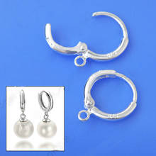 JEXXI accesorios de joyería fina 20 piezas S90 oreja trasera de palanca de plata para diseño de pendiente de gota DIY 2024 - compra barato