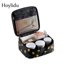 Portable Large Capacity Cosmetic Bag for Women Polyester Makeup Storage Bag Casual Small Waterproof Travel Makeup Organizer Bag 2024 - buy cheap
