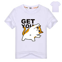 Harajuku Tshirt Kids Causal Kawaii Funny Shiba Inu T Shirt Girls Cotton Tops Short Sleeve Tee Shirt Boys Cute Dog Clothes 2024 - buy cheap