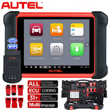 Autel MaxiCOM MK906BT Car OBD2 Scanner Advanced Bluetooth Diagnostic Tool with ECU Coding All System Diagnosis PK MS906BT 2024 - buy cheap