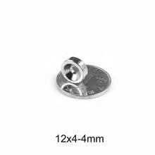 10~150PCS 12x4-4 N35 Powerful Magnetic 12*4 mm Hole 4mm Countersunk Neodymium Magnet Permanent NdFeB Magnets 12x4-4mm 12*4-4 mm 2022 - buy cheap