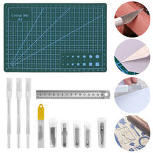 Non-Slip Metal Scalpel Knife Tools Kit Cutter Engraving Craft knives + 60pcs Blades Mobile Phone PCB DIY Repair Hand Tools 2024 - buy cheap