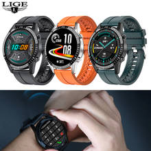 LIGE 2021 New Smart Watch Men Full Touch Screen Sport Fitness Watch IP68 Waterproof Bluetooth For Android ios smartwatch Men+box 2024 - buy cheap
