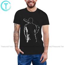 Camiseta de manga corta Negan para hombre, camiseta de moda, camiseta bonita de algodón estampada 6xl 2024 - compra barato