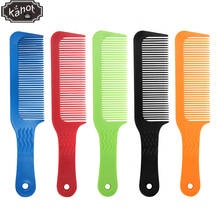 Professional Barber Haircut Comb Hair Styling Comb Rounded Wavy Tooth Comb Hair Salon Hairdresser Hairdressing Tool 2024 - buy cheap