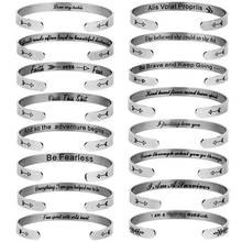 I am A Survivor Keep Going Cuff Bracelet Inspirational Words High Quality Engraved Bracelets Jewelry Gifts 2024 - buy cheap