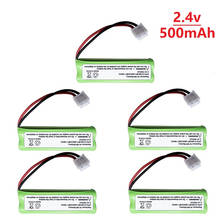 Оригинальный 2,4 V 500mAh Сменный аккумулятор для CPH-518D BT-28443 BT18443 домашний телефон Walkie Talkie 2,4 v NIMH перезаряжаемый аккумулятор 2024 - купить недорого