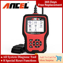 ANCEL VD700 All System OBD2 Scanner For VAG DPF EPB SRS Battery Oil Reset Multi-language Professional OBD2 Diagnosis Free Update 2024 - buy cheap