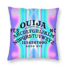 Ouija Board Pillow Case Decoration Occult Cushions Throw Pillow for Living Room Polyester Double-sided Printing 2024 - buy cheap