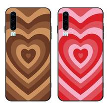 Latte Love Coffee Heart Phone Case for Huawei Honor 30 20 10 9 8 8x 8c v30 Lite view pro 2024 - buy cheap