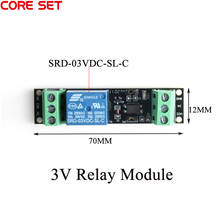 Módulo controlador de alto nivel de 1 canal DC 3V, módulo de relé optoacoplador, placa de Control de unidad aislada para Arduino 2024 - compra barato