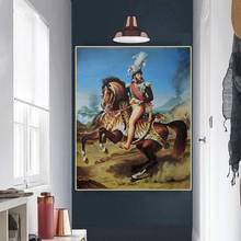 Citon Antoine-Jean Gros《Equestrian portrait of Joachim Murat》Canvas Oil Painting Art Picture Modern Wall Decor Home Decoration 2024 - buy cheap