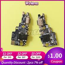 Wyieno-puerto de carga de estación para ASUS ZenFone 5Z ZS620KL, Conector de conexión USB, micrófono, placa de Cable flexible + pista 2024 - compra barato
