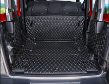 ¡Alta calidad! Juego completo de alfombrillas para maletero de coche, alfombras duraderas para maletero de Jeep Wrangler JL de 2 puertas, 2021-2018, 2020 2024 - compra barato