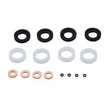 Auto Car Injector Seal Kit Set fit for Peugeot 207 307 407 Expert Partner 1.6 HDI 2004 Car Styling 2024 - buy cheap