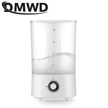 DMWD Electric Ultrasonic Humidifier Aroma Essential Oil Diffuser 4L Transparent water tank Mist Maker Lamp oxygen Bar Air Fogger 2024 - buy cheap