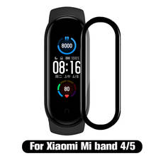 PMMA Screen Protector Strap Band for Xiaomi Mi Band 4 5 Mi band 4 for miband 5 miband 4 Full Cover 2024 - buy cheap