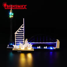 BriksMax Led Light Up Kit For 21032 Architecture Sydney , (NOT Include Model) 2024 - compre barato