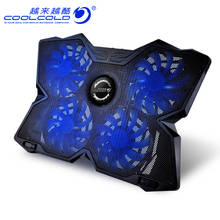Coolcold-resfriador para notebook, suporte fino usb, com ventiladores para notebooks 2024 - compre barato