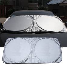 Universal Car Front Rear Windshield Sunshade Car Accessories Foldable Dashboard Cover Visor Glass Front Window Sun Shade Cover 2024 - buy cheap