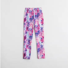 Summer Girls Leggings Rainbow Print Elasticity Breathable Pants Casual Kids Trousers For Girls Childdren 2-9 Year Clothing 2024 - buy cheap