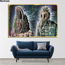 Beetlejuices Poster Edward Scissorhands Paintings On Canvas Modern Art Decorative Wall Pictures Home Decoration 2024 - buy cheap