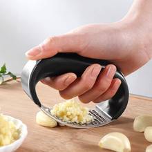 Stainless Steel Garlic Presses Manual Garlic Mincer Chopping Garlic Rocker Crusher Squeezer Fruit Vegetable Tools Kitchen Gadget 2024 - buy cheap