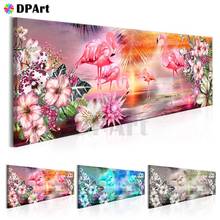 Diamond Painting 5D Full Square/Round Drill Flamingo Scenery Daimond Embroidery Painting Cross Stitch Kit Mosaic Picture M808 2024 - buy cheap