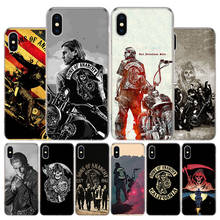 American TV Sons of Anarchy Phone Case For Apple iphone 13 12 11 Pro Max SE 2020 X XS XR 7 8 6 6S Plus Soft Cover Coque Fundas 2024 - buy cheap