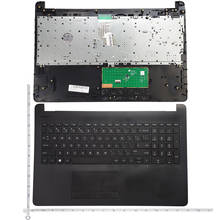 Teclado para laptop hp, com capa superior de descanso para palha com touc hp ad, 15-cd, 15-bs573tx, 15-bs007tx 2024 - compre barato