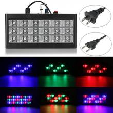 18W  RGB Voice Automatic Control LED Stage Strobe Light Projector for Club Disco KTV 2024 - buy cheap