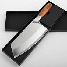 8-inch Kitchen Knife Stainless Steel Meat Cleaver Cutting Knife Chinese Cuisine Chef's Knife Slicing Knife 2024 - buy cheap