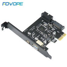 Add On Cards USB Expansion Card PCIE Sata/Card PCIE USB Adapter USB3 PCIE USB 3.1 PCI-E USB-C 2.4A Computer Expansion Cards NEW 2024 - buy cheap