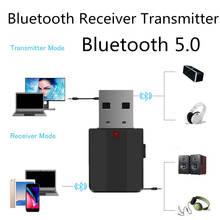 3.5mm Mini Wireless Car Kit Bluetooth 5.0 Receiver Transmitter Stereo Audio Adapter RCA USB cable AUX Jack For TV PC speaker USB 2024 - buy cheap