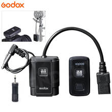 Godox-disparador de Flash de estudio inalámbrico, Kit transmisor + receptor de 16 canales, disparador único para cámara DSLR, 433HMz, DM-16 2024 - compra barato