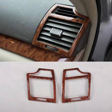 For TOYOTA Camry 2006-2011 2PCS Wood ABS Car Front Side Air Conditioning Vent Cover Trim Car Styling Accessories 2024 - buy cheap