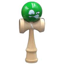 Искусственный мультяшный мяч для выражения кендамы, Профессиональная деревянная игрушка, игра для игры в жонглирования, игрушка для детей и взрослых, подарок 2024 - купить недорого