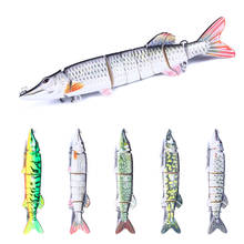 20cm Multi Jointed Fishing Lures Wobblers For Pike Bass Bait Crankbait  Swimbait Hard 8 Segments Swim Sea Fresh Water 69g 2024 - buy cheap