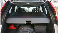Cubierta de carga de aleación de aluminio + tela para Nissan x-trail XTrail Rogue, Protección trasera de seguridad de maletero, 2008, 2009, 2010, 2011, 2012, 2013 2024 - compra barato