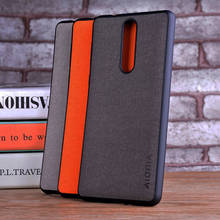 Caso para Nokia 8 5 3 coque de textiles de cuero skin de tpu blando funda de teléfono dura para Nokia 8 5 3 2024 - compra barato