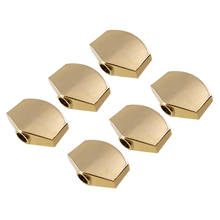 6 Pcs Guitar Tuning Pegs Tuners Buttons Machine Heads Decor Pentagon Gold 2024 - buy cheap