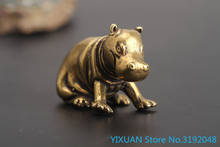 RHINOCEROS BRONZE carvings old objects automobile pendants handmade collection 2024 - buy cheap