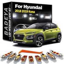 BADEYA 12Pcs Canbus LED Interior Light Kit For 2018 2019 Hyundai Kona Glove Box Map Trunk License Plate Lamp No Error Car Bulbs 2024 - buy cheap