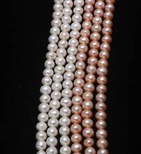 Jewelry Natural freshwater pearl Wholesale 5-6mm natural real Loose beads 2024 - buy cheap