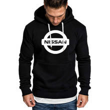 Hoodies Men Nissan Car Logo Print Sweatshirt Spring Autumn Men Hoodie hip hop harajuku Fashion Casual Hoody Fleece tracksui 2024 - buy cheap