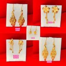 HX 24K Pure Gold Earring Real AU 999 Solid Gold Earrings Nice 3D Rose Upscale Trendy Classic  Fine Jewelry Hot Sell New 2020 2024 - buy cheap