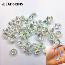 New arrival! (choose size) Aurora/AB effect Faceted Ball Beads for Headdress accessories Earrings parts,hand Made Jewelry DIY 2024 - buy cheap