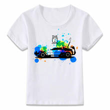 Kids Clothes T Shirt Back To The Future DeLorean Time Traveling Car DMC-12 Sci-fi Boys and Girls Toddler Shirts Tee oal194 2024 - buy cheap
